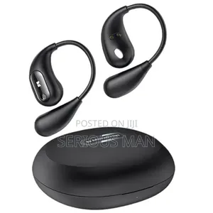 Open-Ear Wireless Earbuds Feature a Charging Case