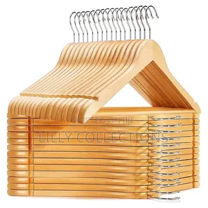 10 Piece Wooden Hangers