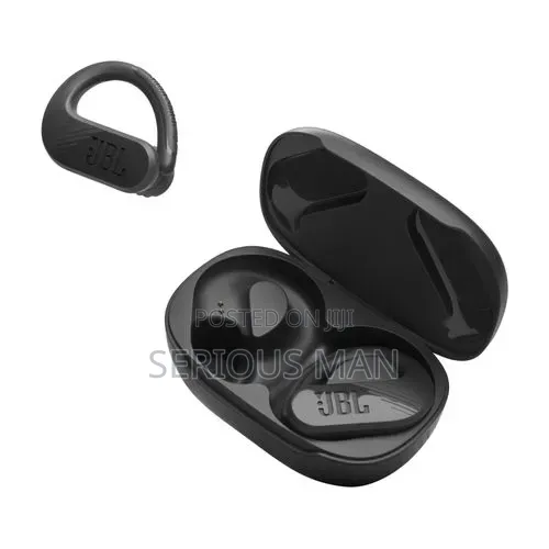 JBL Endurance Peak 3 Earbuds - Black