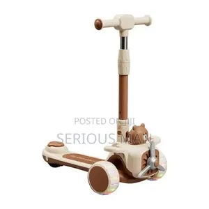3 Wheel Foldable Kids Kick Scooter With 3 Light Up Wheels