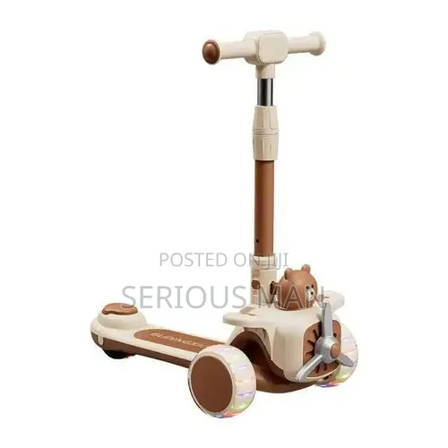 3 Wheel Foldable Kids Kick Scooter With 3 Light Up Wheels