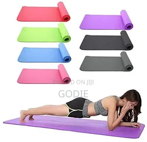 Yoga Mat Designed for Various Fitness Exercises.