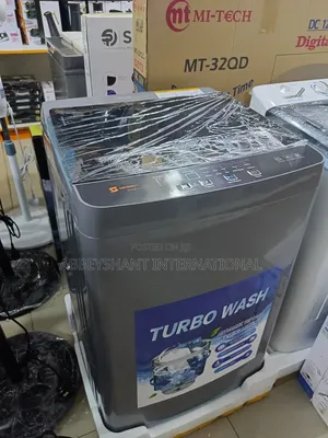 Automatic Top Load Washing Machine Featuring "Turbo Wash" Technology