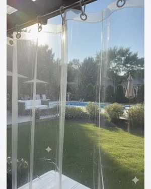 Cool Room Transparent Curtains