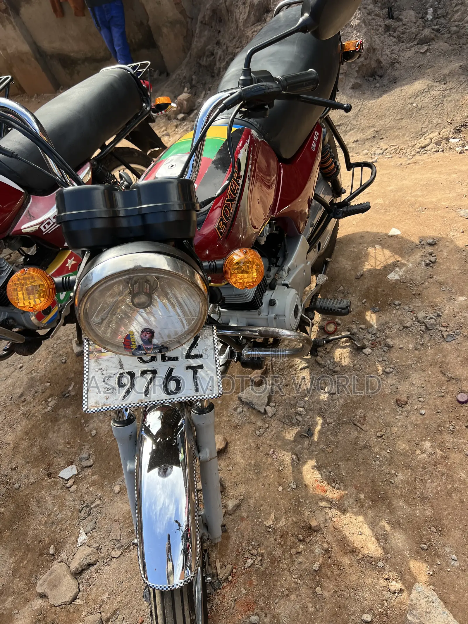 Bajaj Boxer 100 2021 Red