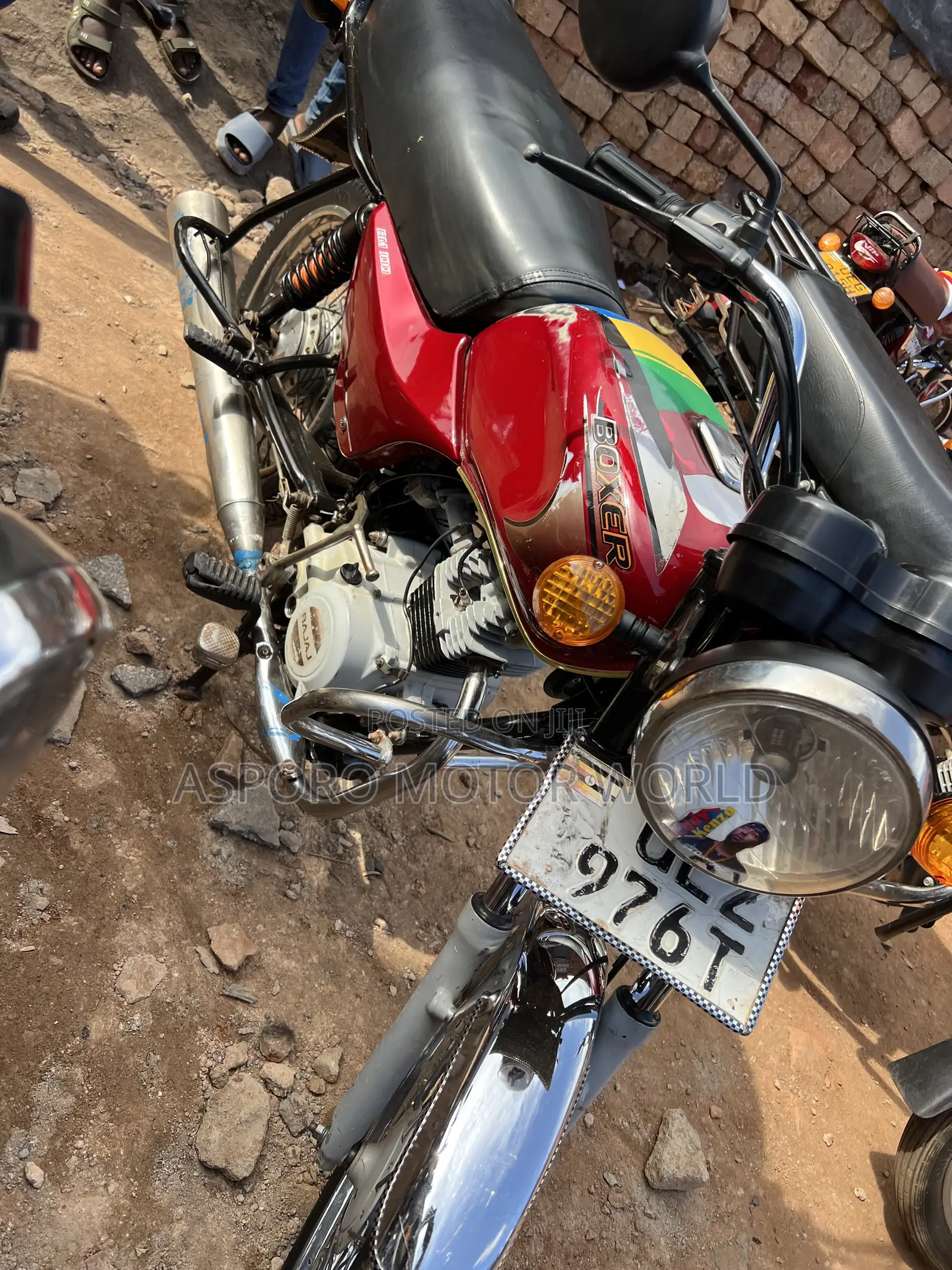 Bajaj Boxer 100 2021 Red