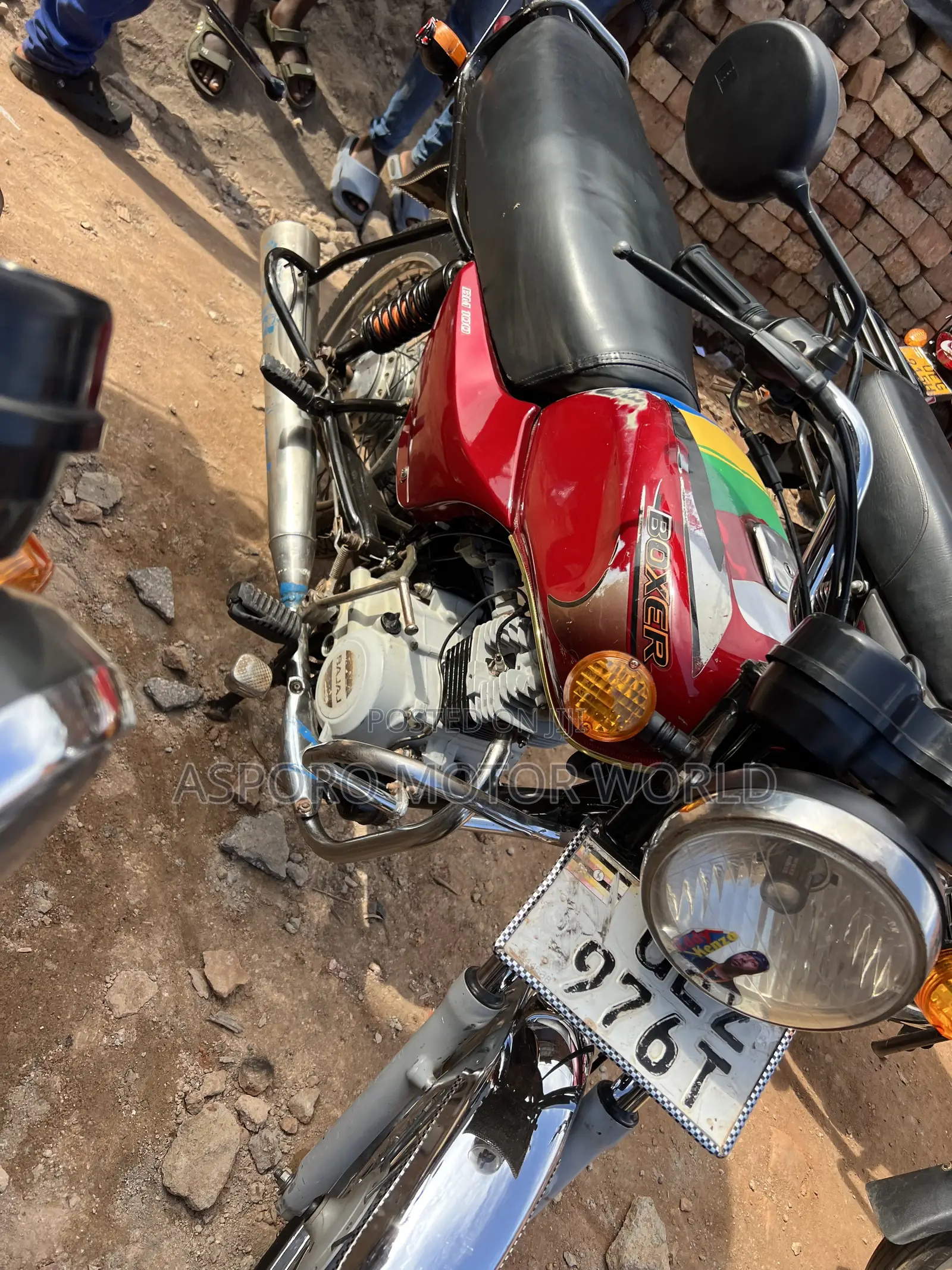 Bajaj Boxer 100 2021 Red