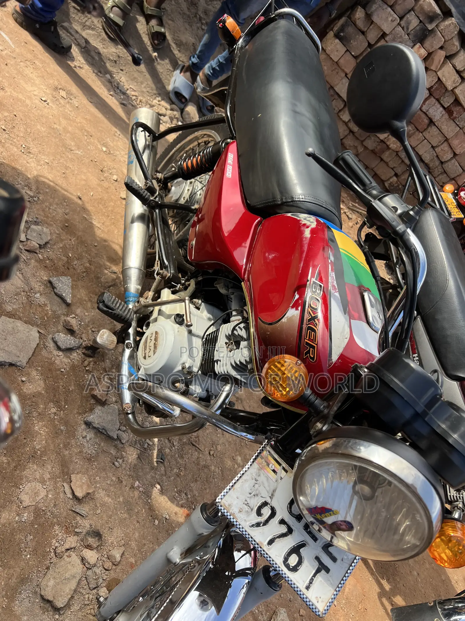 Bajaj Boxer 100 2021 Red