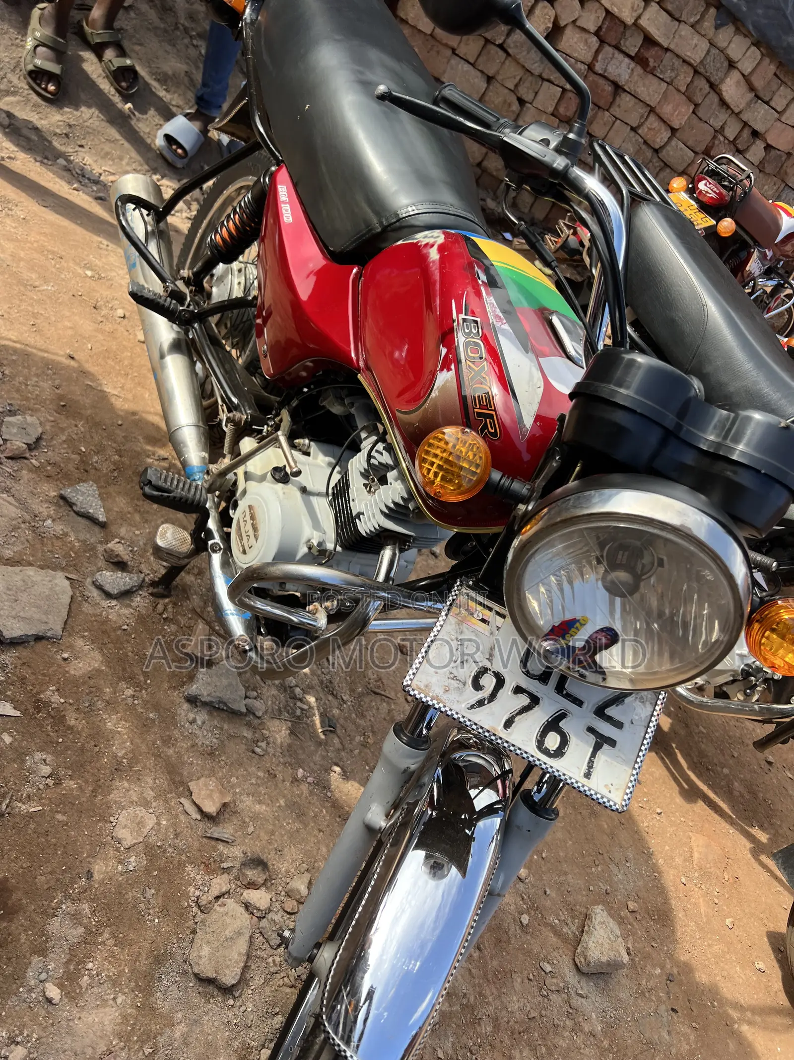 Bajaj Boxer 100 2021 Red