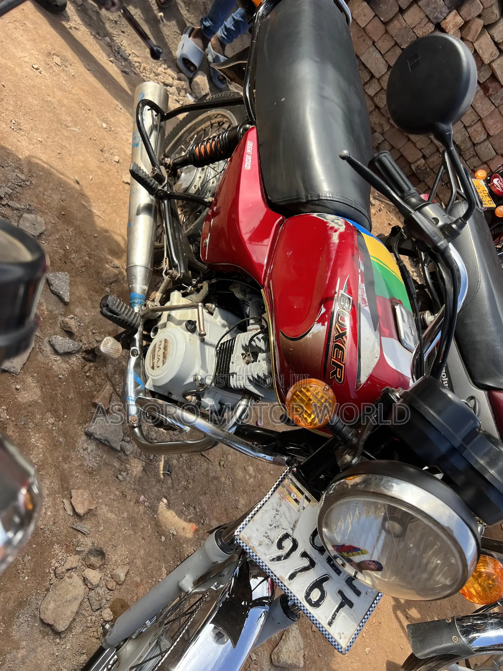 Bajaj Boxer 100 2021 Red