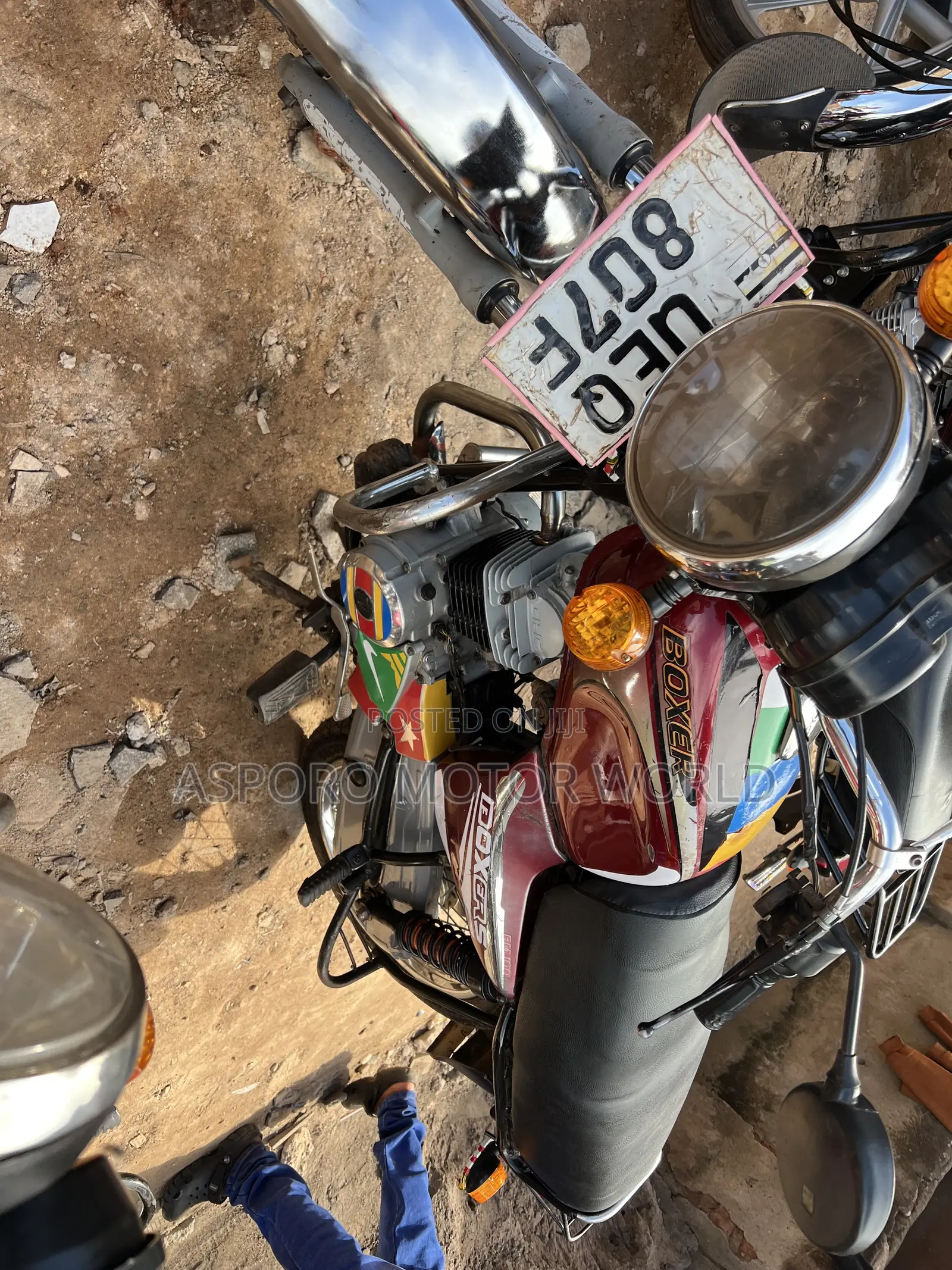 Bajaj Boxer 100 2021 Red