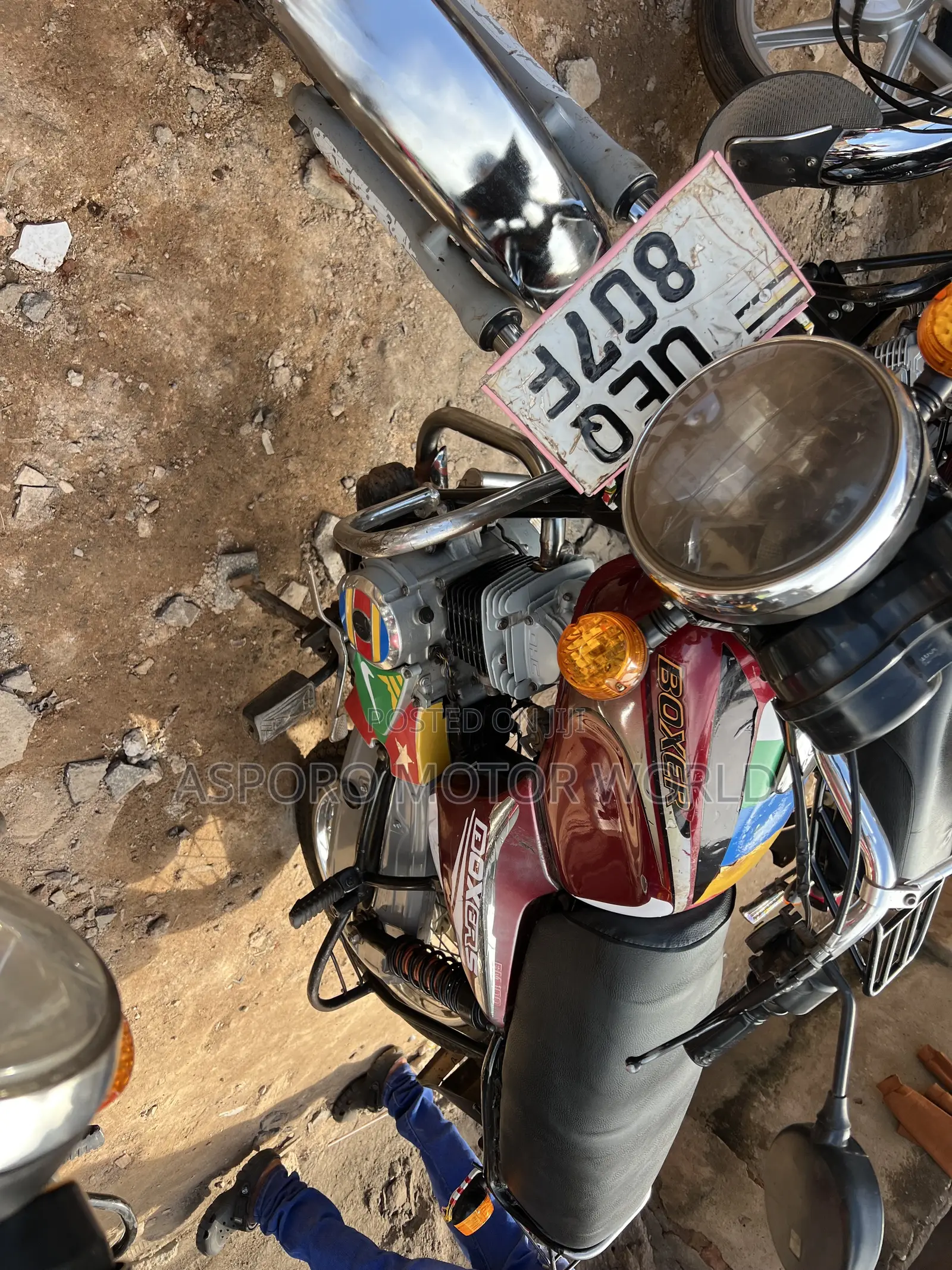 Bajaj Boxer 100 2021 Red