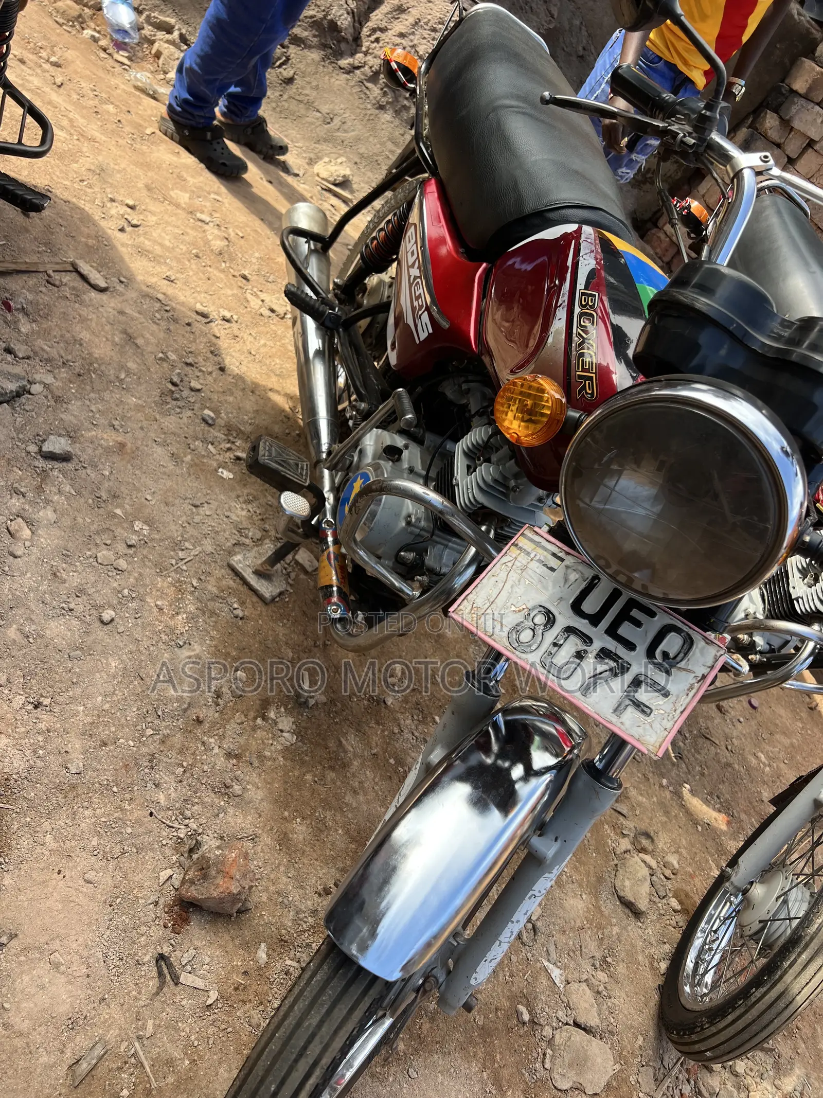 Bajaj Boxer 100 2021 Red