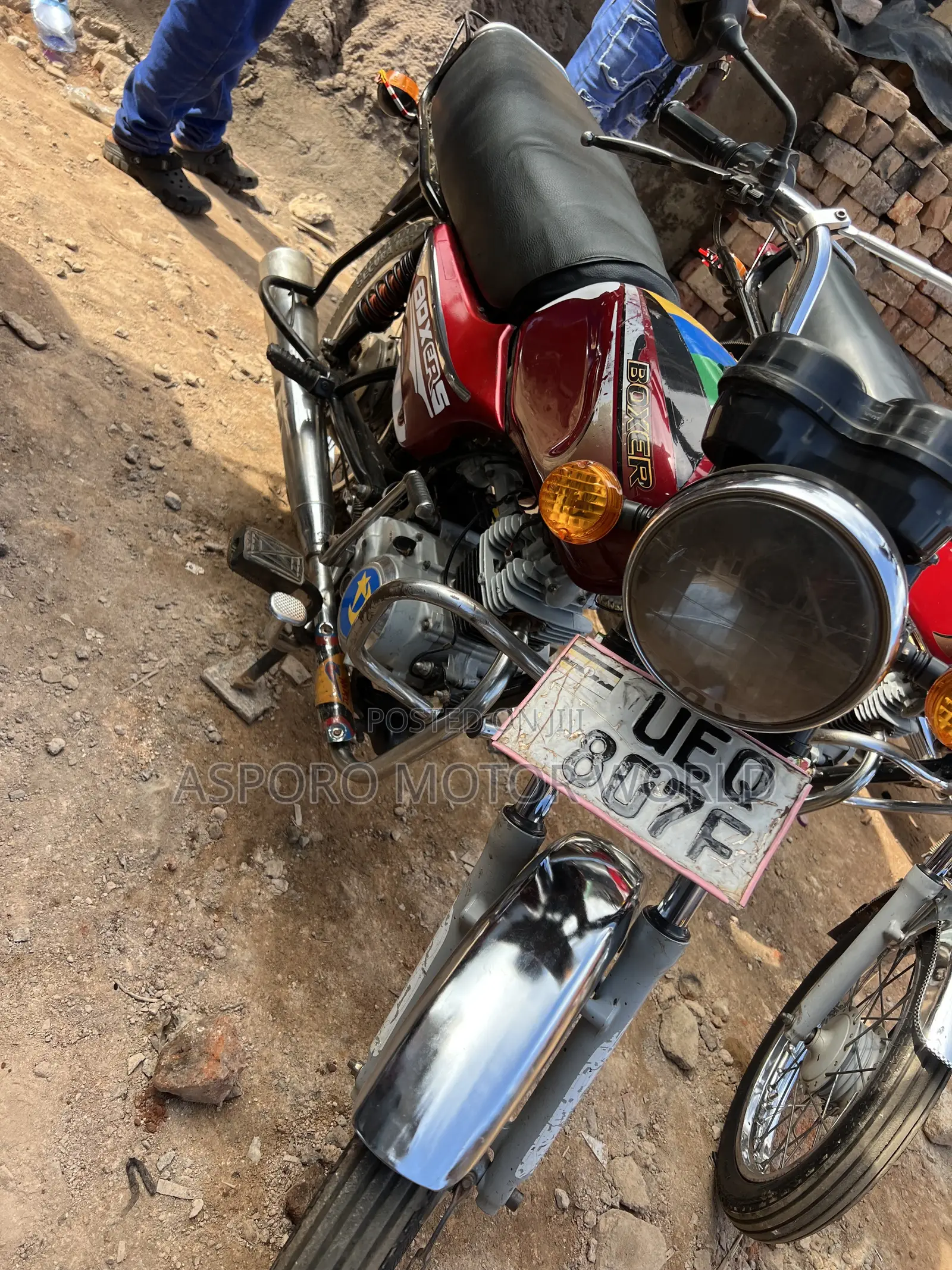 Bajaj Boxer 100 2021 Red