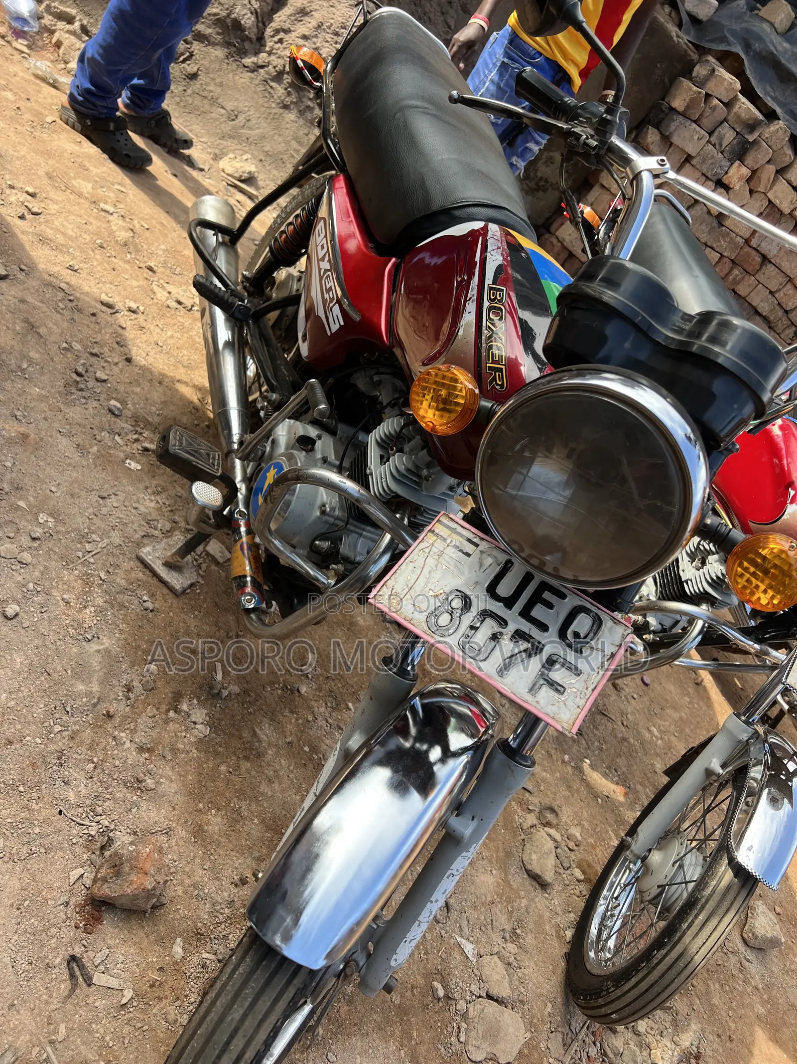 Bajaj Boxer 100 2021 Red