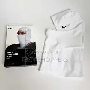 Nike Pro Hyperwarm Hood Ski Mask Balaclava [White]
