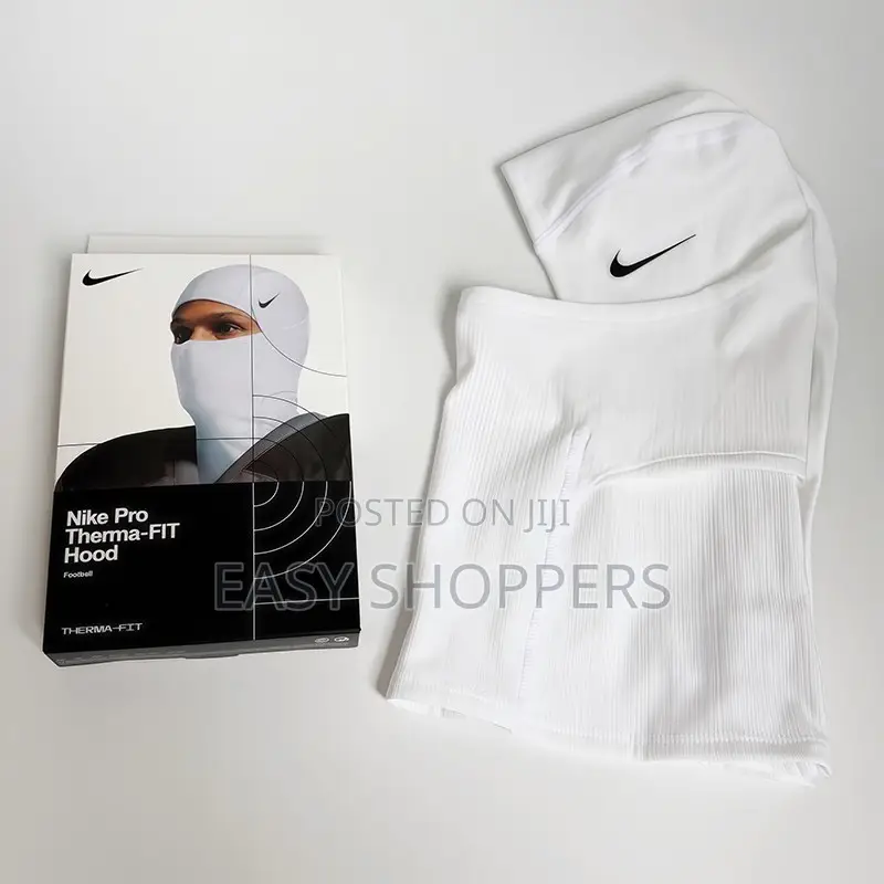 Nike Pro Hyperwarm Hood Ski Mask Balaclava [White]