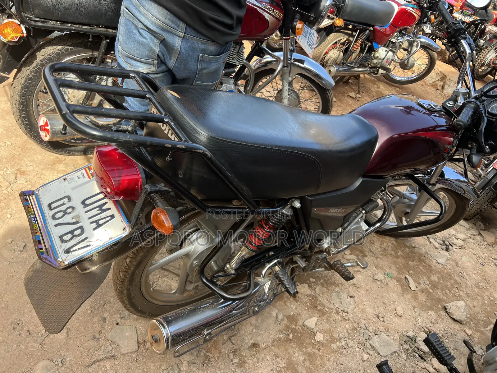 Haojue DK125 2025 Red