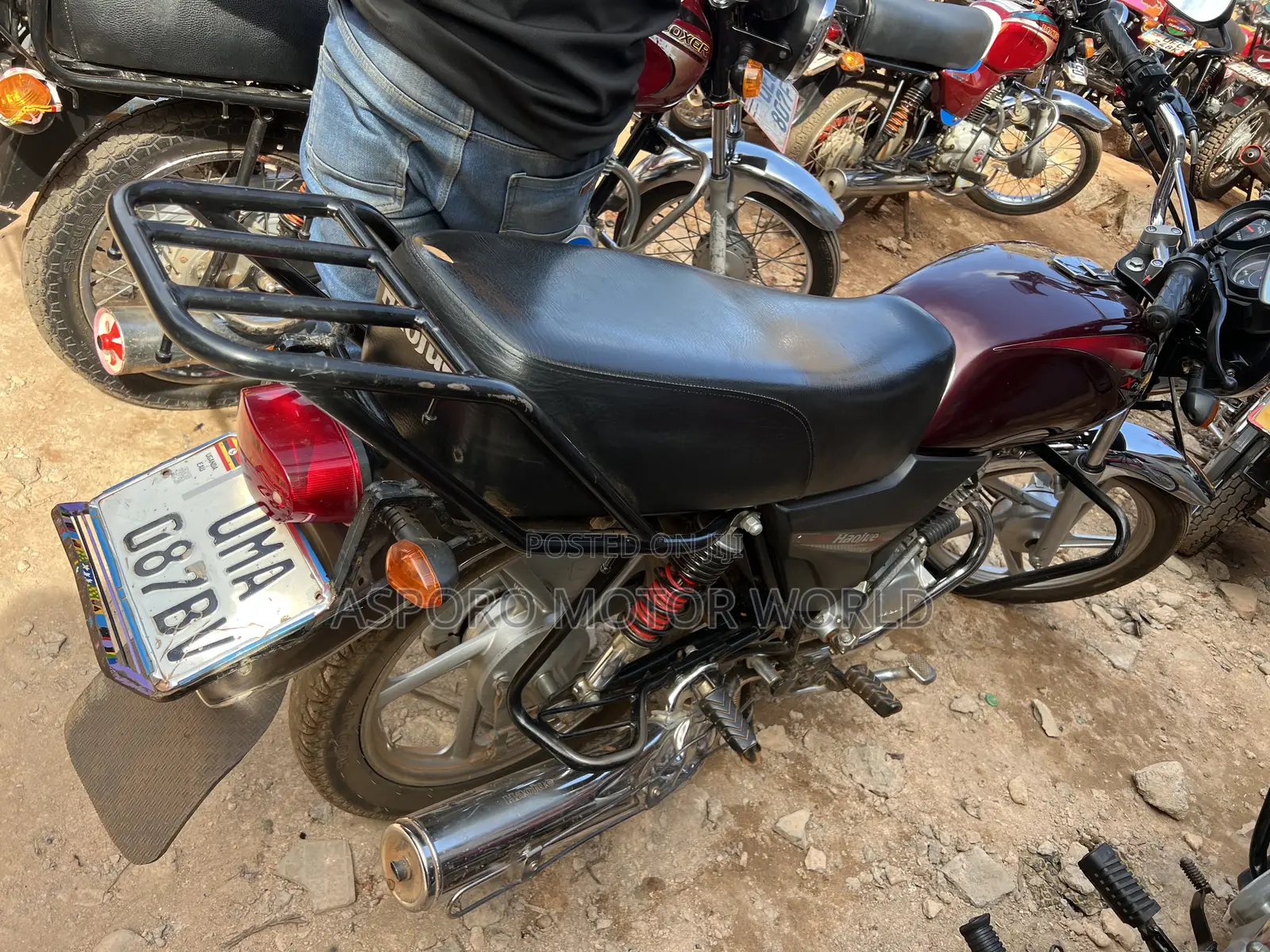 Haojue DK125 2025 Red