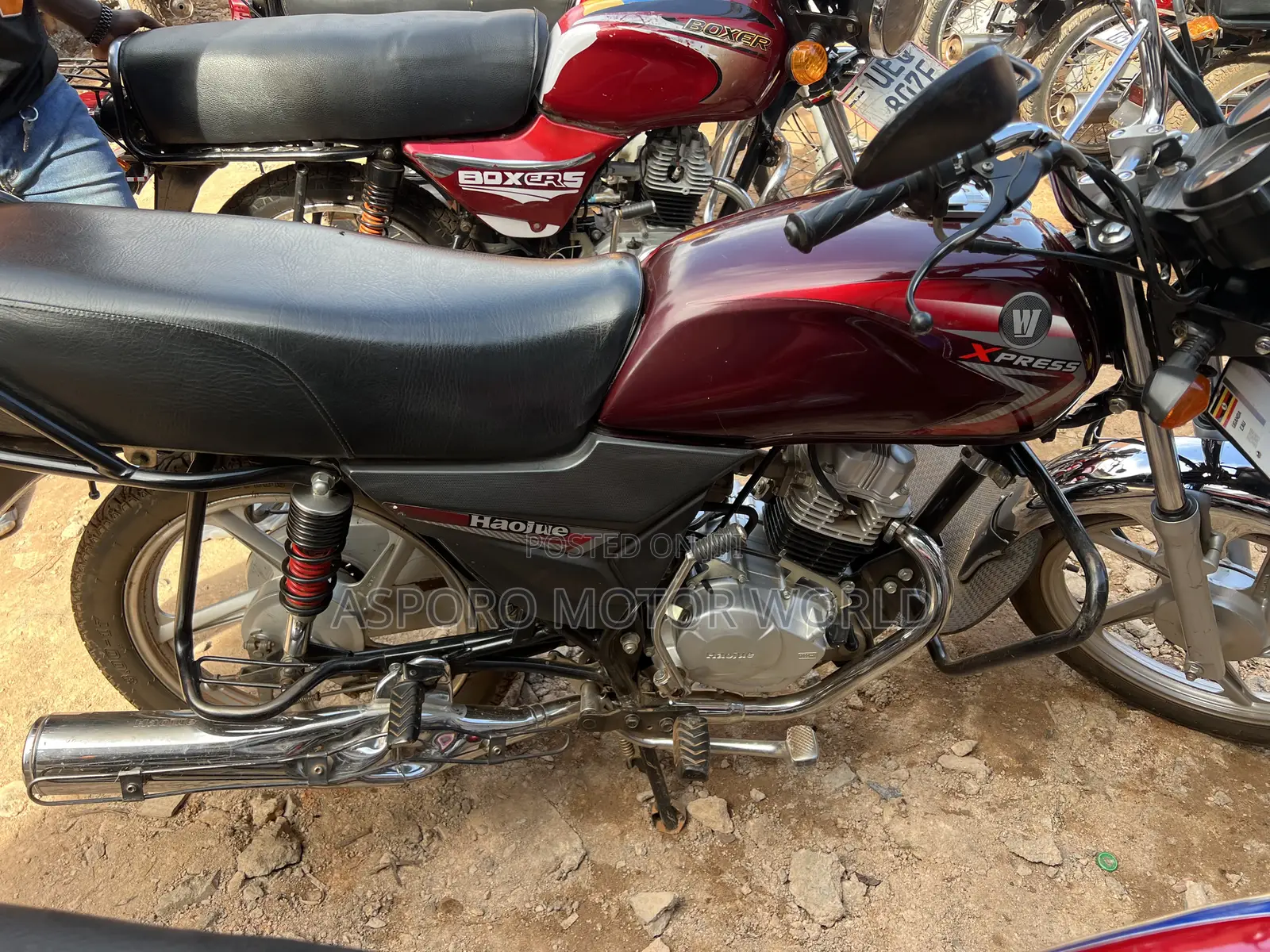 Haojue DK125 2025 Red