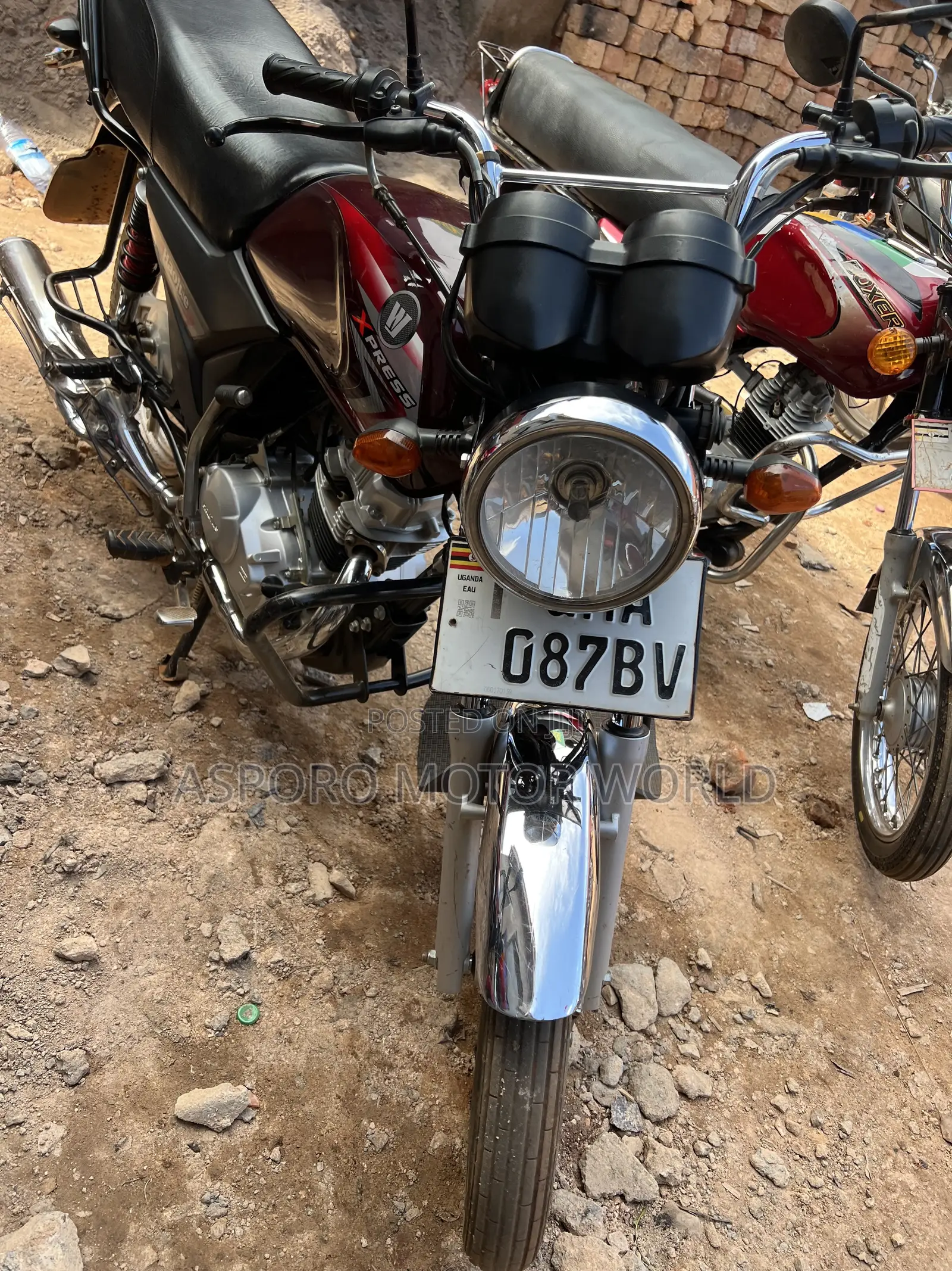 Haojue DK125 2025 Red