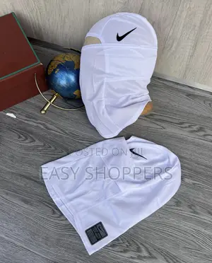 Nike Pro Therma-Fit Hyperwarm Hood Ski Mask Balaclava - [White]