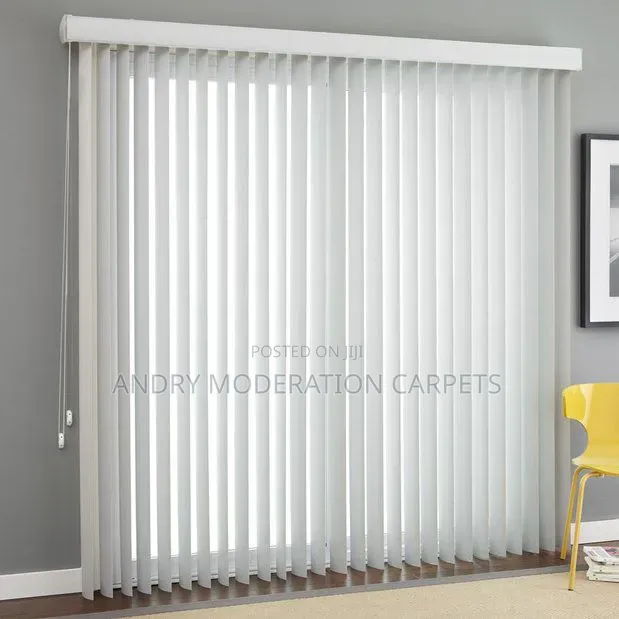 Ribbed Vertical Blind Curtains