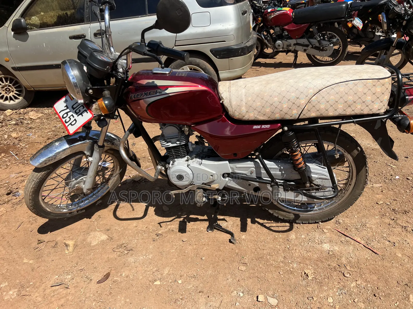 Bajaj Boxer 100 2024 Red