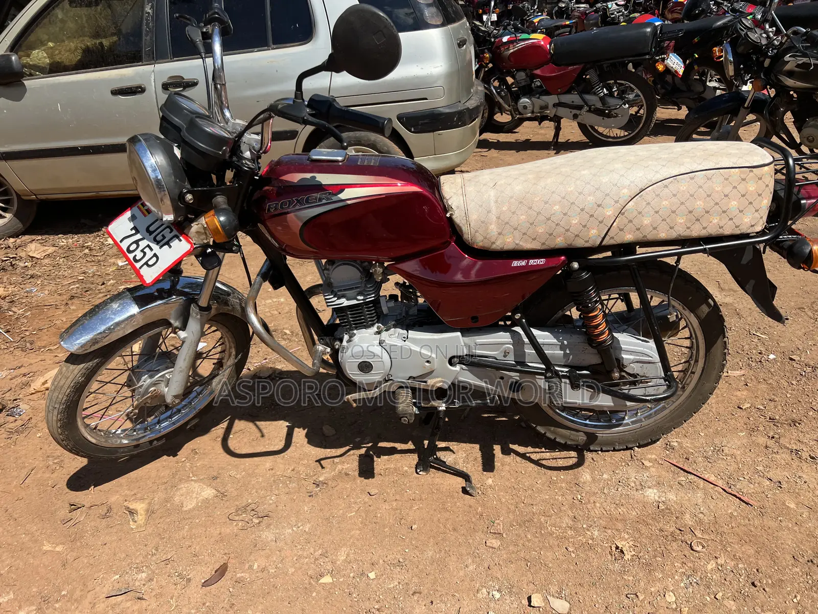 Bajaj Boxer 100 2024 Red