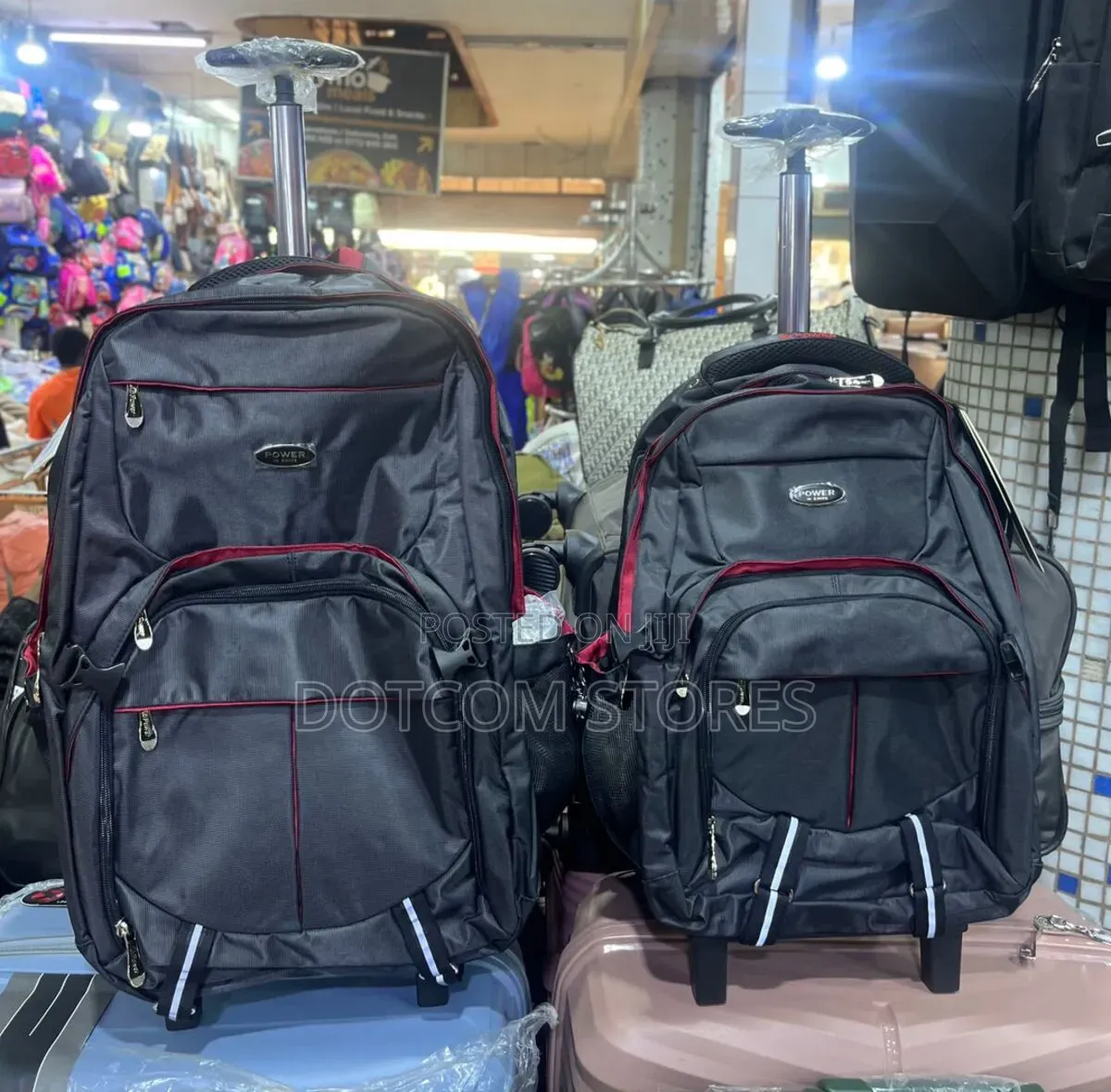 Power in Eavas Trolley Rolling Backpack