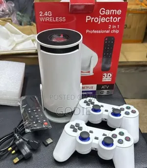 Portable Android Smart Gaming Projector Set,