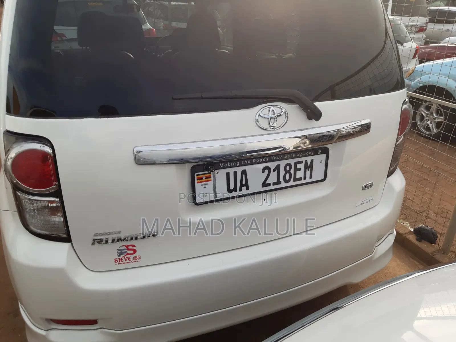 Toyota Corolla Rumion 2014 White