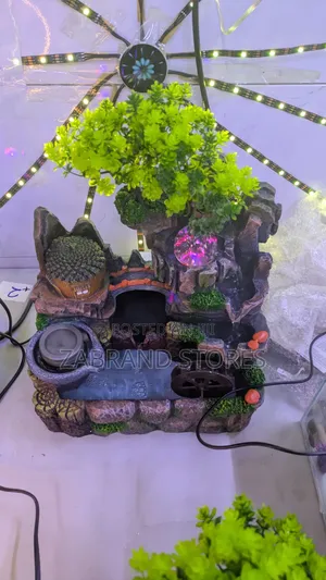 Electric Top Table Water Fountain Decor