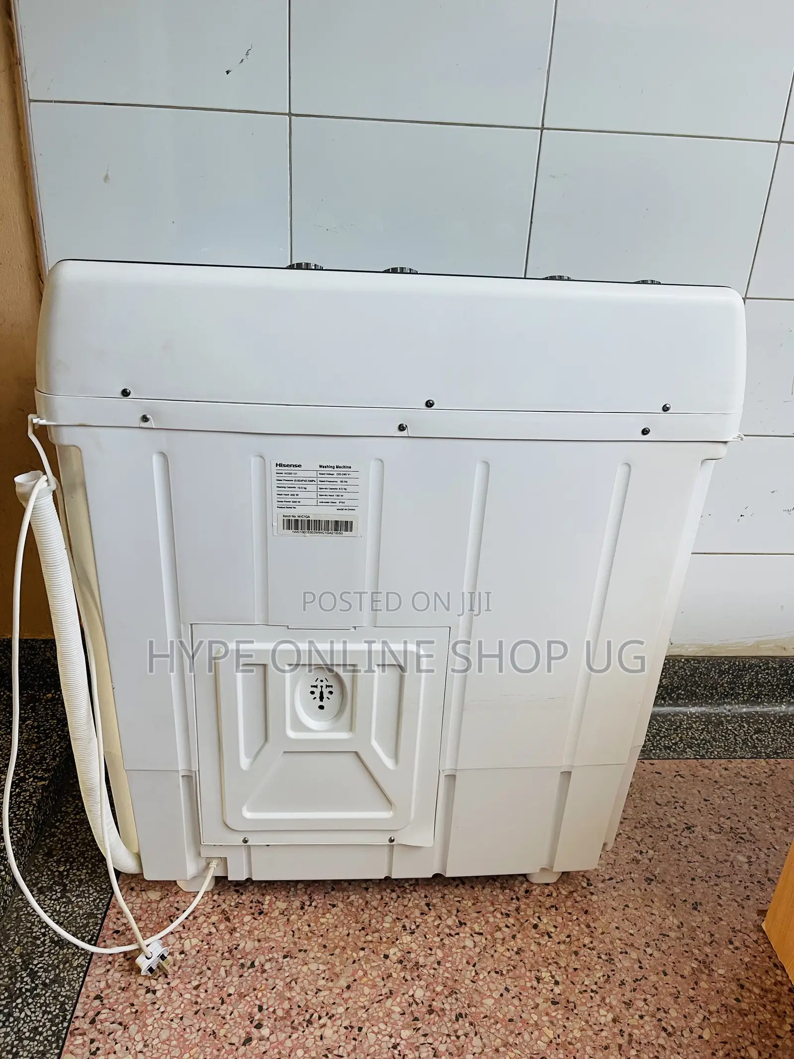 Imported Used Hisense Washing Machine,10kg’S