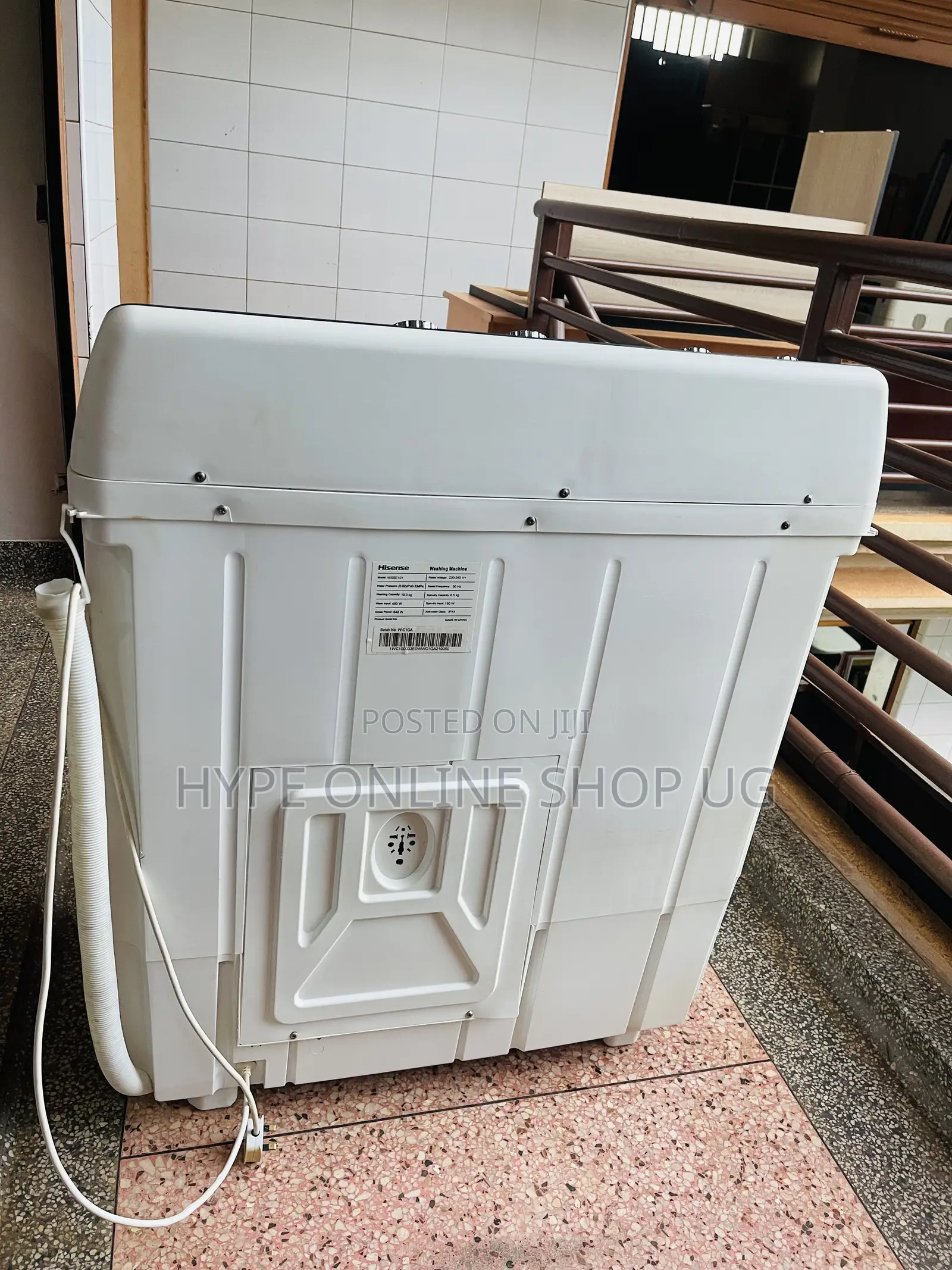 Hisense 10kg’S,Twinturb,Toploader Imported Used Machine