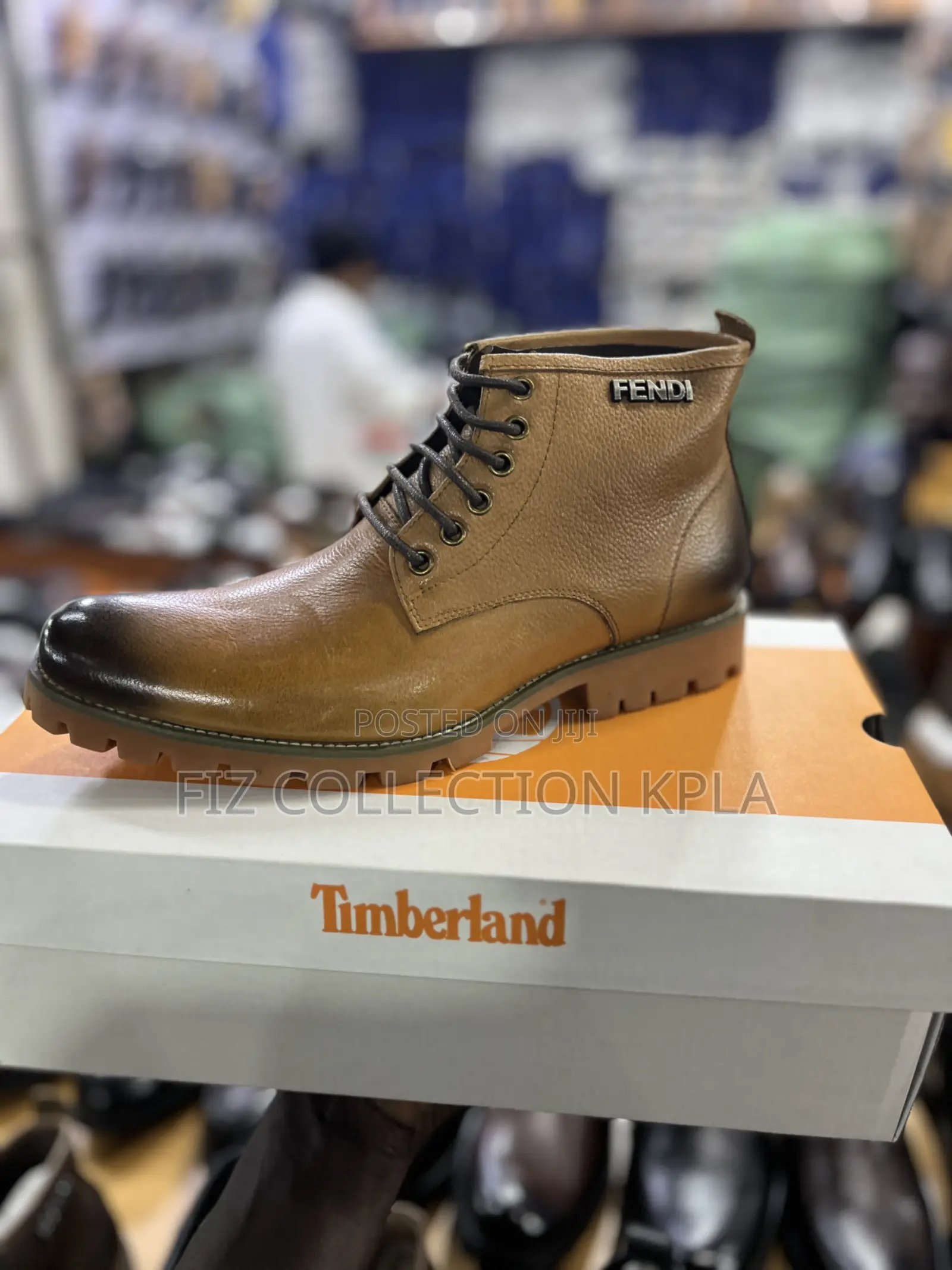 Fendi Goldpeak Yellow Boot