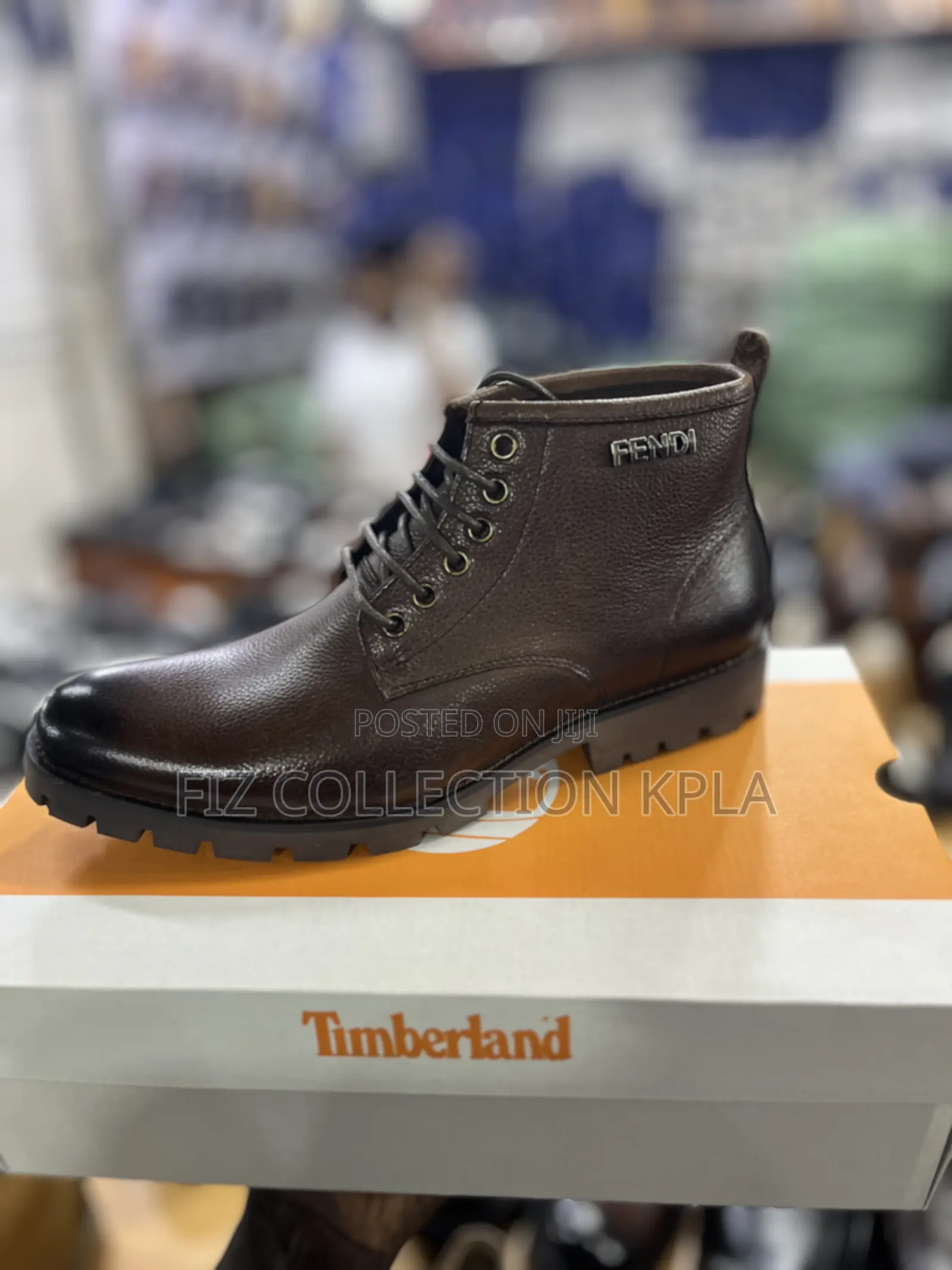 Fendi Oakpeak Coffee Boot