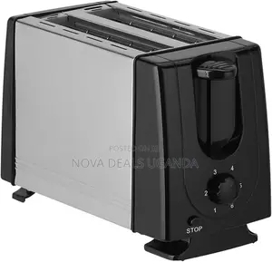 2 Slice Toaster Stainless Steel, Automatic Ejection For All Bread Type