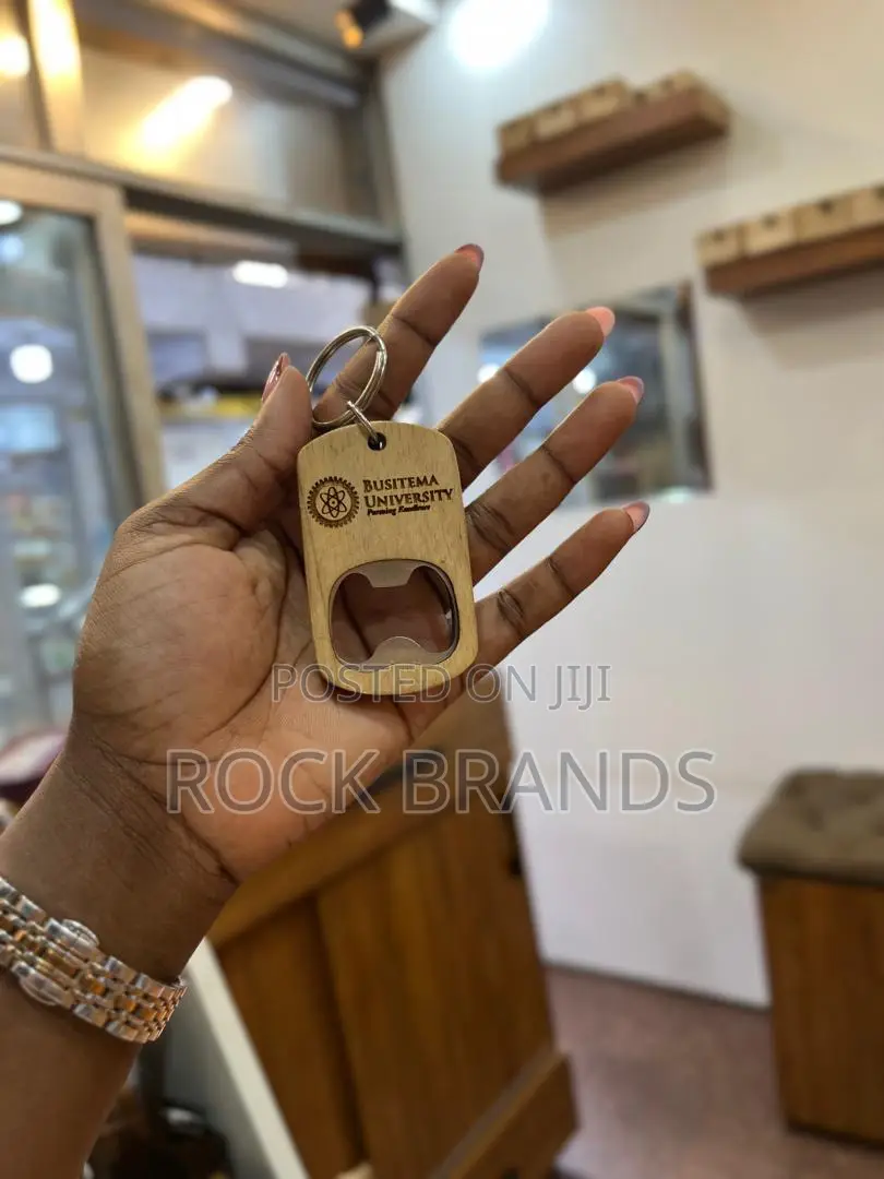 Wooden Engraved Key Holder Openers