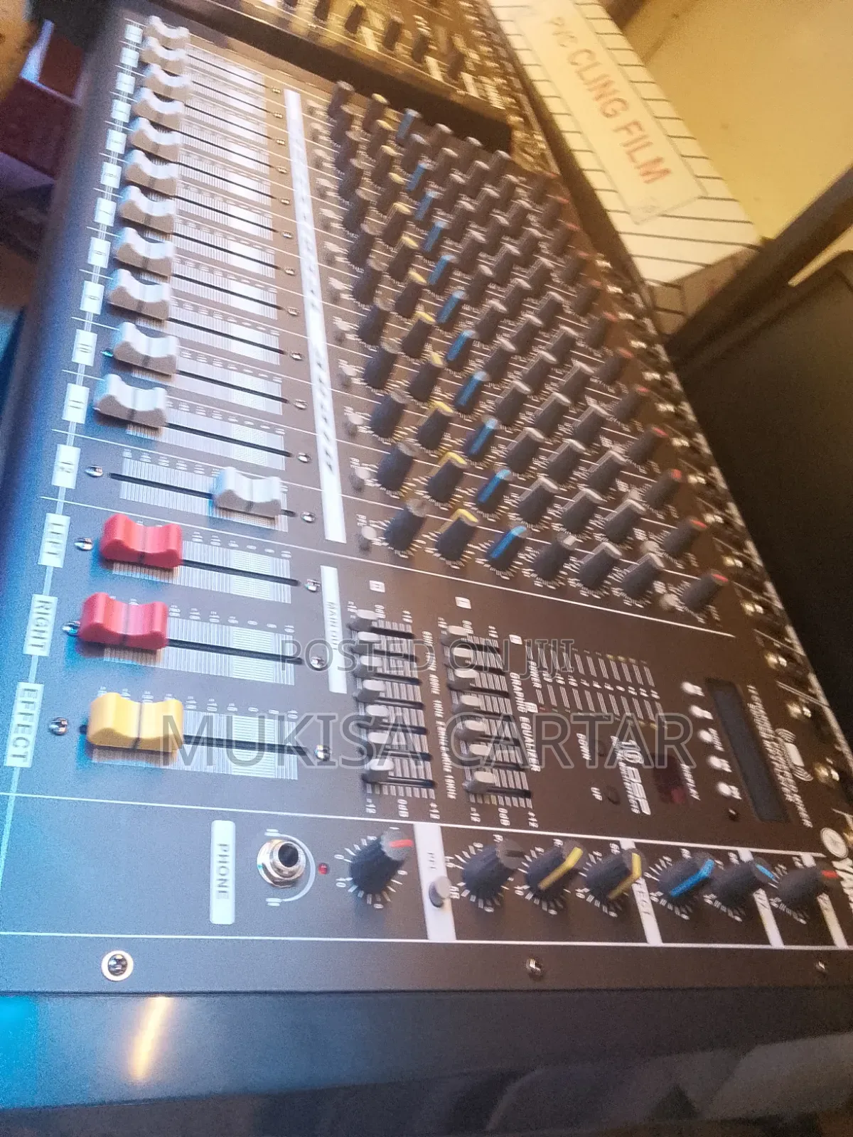 Amp Mixer Console
