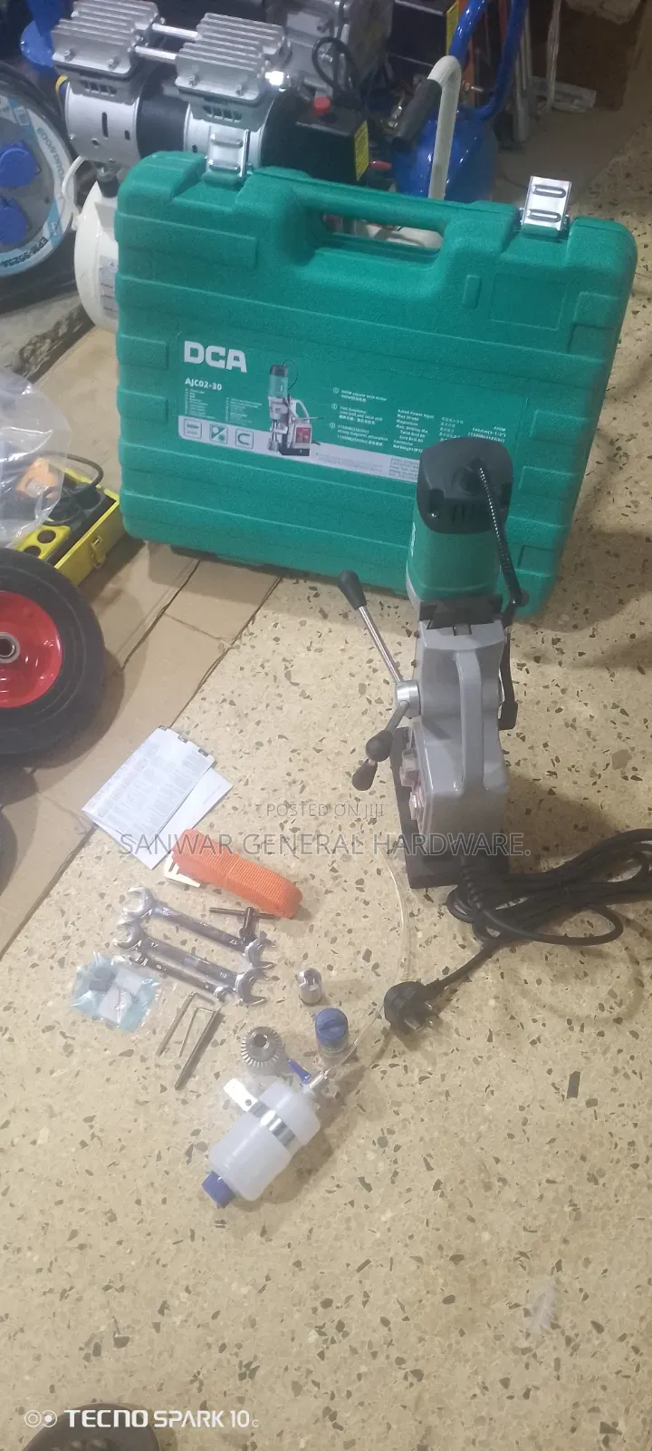 Dca Magnetic Drill Ajco2-30 (Small Size -with 13mm Chuck)