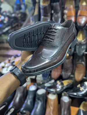 Clarks Oxford Coffee Brown – Executive Leather