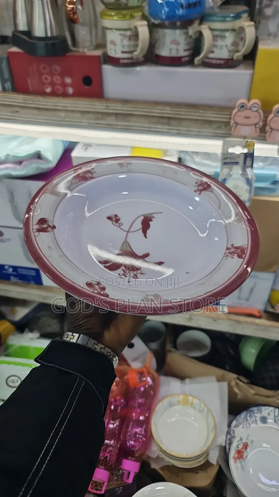 Floral 12pcs Melamine Plates Melamine Plates