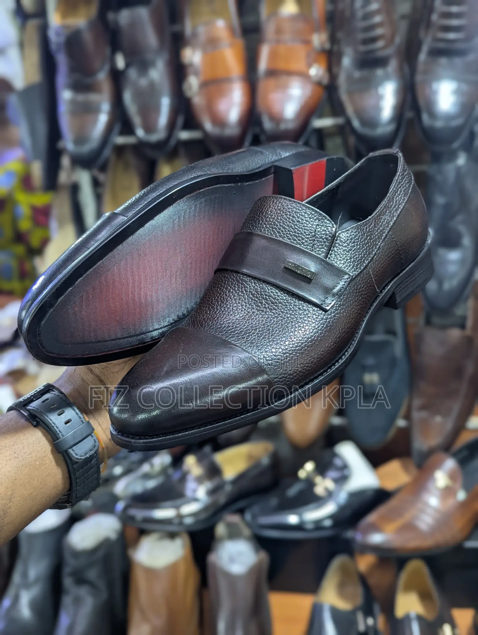 Milano Coffee Loafer – Classic Comfort