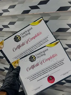 Certificate Design and Printing
