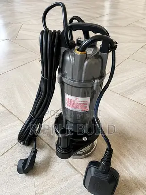 370w Ac Submersible Water Pump, 0.5hp, 18m Head, High Flow Pump