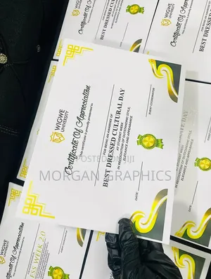 Certificate Design and Printing