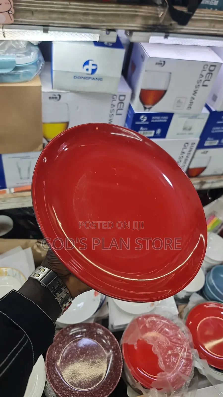 Multicolor Unbreakable Melamine Plates 12pcs