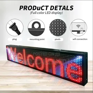 Outdoor Led Sign Board for Displaying Programmable,Scrolling Messages