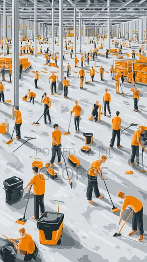 Warehouse Cleaning - Dusting, Sweeping, High Dusting | Large Spaces